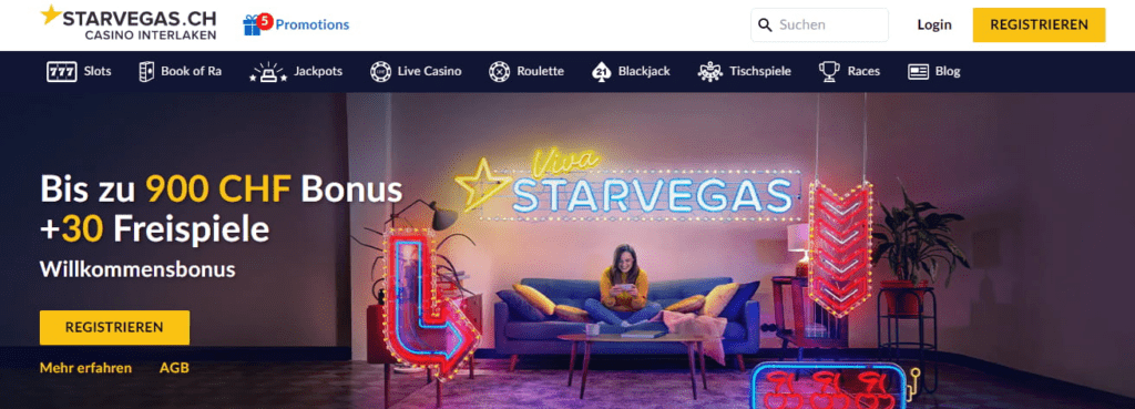 App Starvegas: gioca dove vuoi